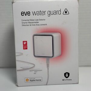 Eve Water Guard Smart Leak Detector Apple HomeKit Thread Siren Sensor